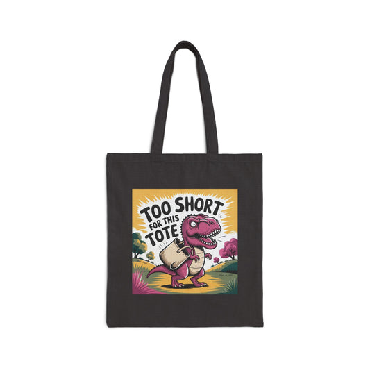 Funny Dinosaur Tote Bag, Reusable Shopping Bag, Gift for Dinosaurs Lovers, Eco-Friendly Tote, Cute Canvas Bag