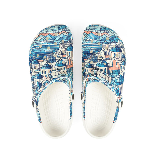 Greek Isles EVA Foam Clogs - Lightweight, Comfortable Slip-Ons for Summer Adventures