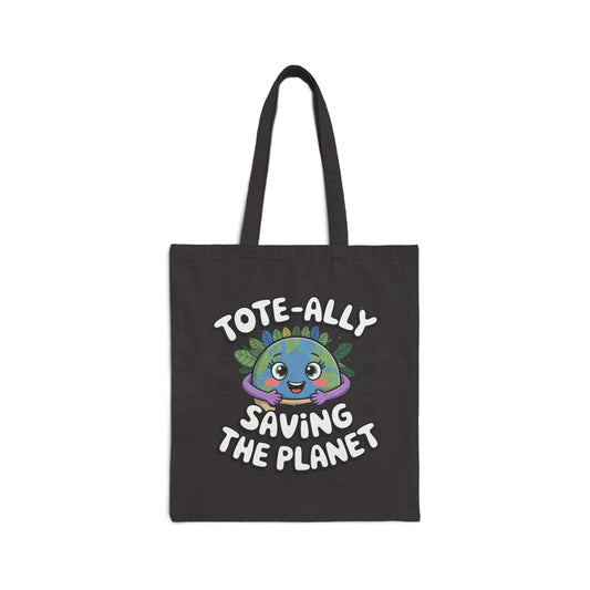 Eco-Friendly Cotton Canvas Tote Bag, Reusable Grocery Bag, Earth Day Gift, Shopping Tote, Sustainable Fashion