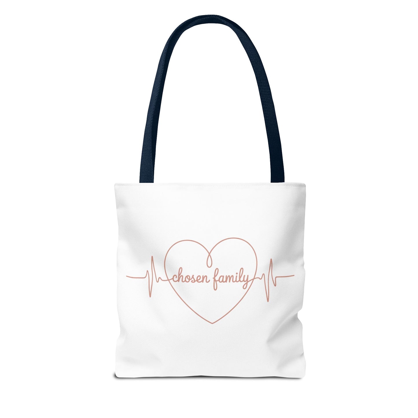 Heartbeat 'Chosen Family' Tote Bag - Perfect Gift for Loved Ones