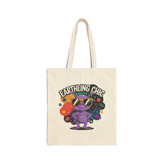 Earthling Chic Tote Bag, Eco-Friendly Shopping Bag, Unique Gift for Space Lovers, Trendy Canvas Bag, Everyday Use, Festival Bag, [...]