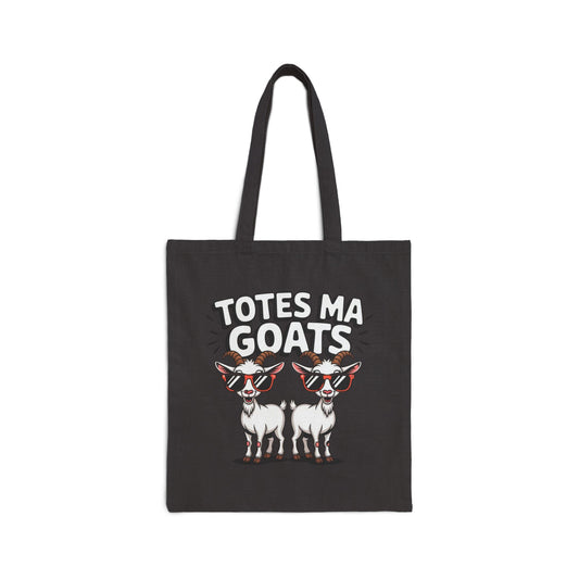 Playful Goat Tote Bag | Eco-Friendly Shopping, Animal Lover Gift, Funny Grocery Bag, Reusable Canvas, Farm Themed Accessory
