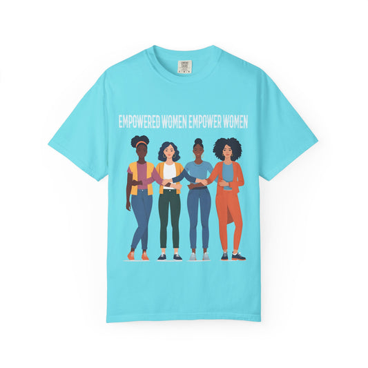 Empowered Women T-Shirt | Unisex Cotton Tee, Feminist Apparel, Gift for Her, Women's Support, Motivational Shirt