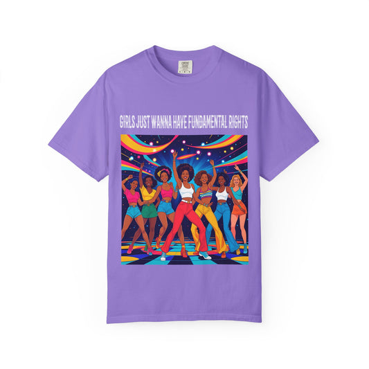 Empowerment Graphic Tee – Girls Just Wanna Have Fundamental Rights, Feminist Shirt, Gift for Activists, Pride Apparel, Casual Wear, [...]