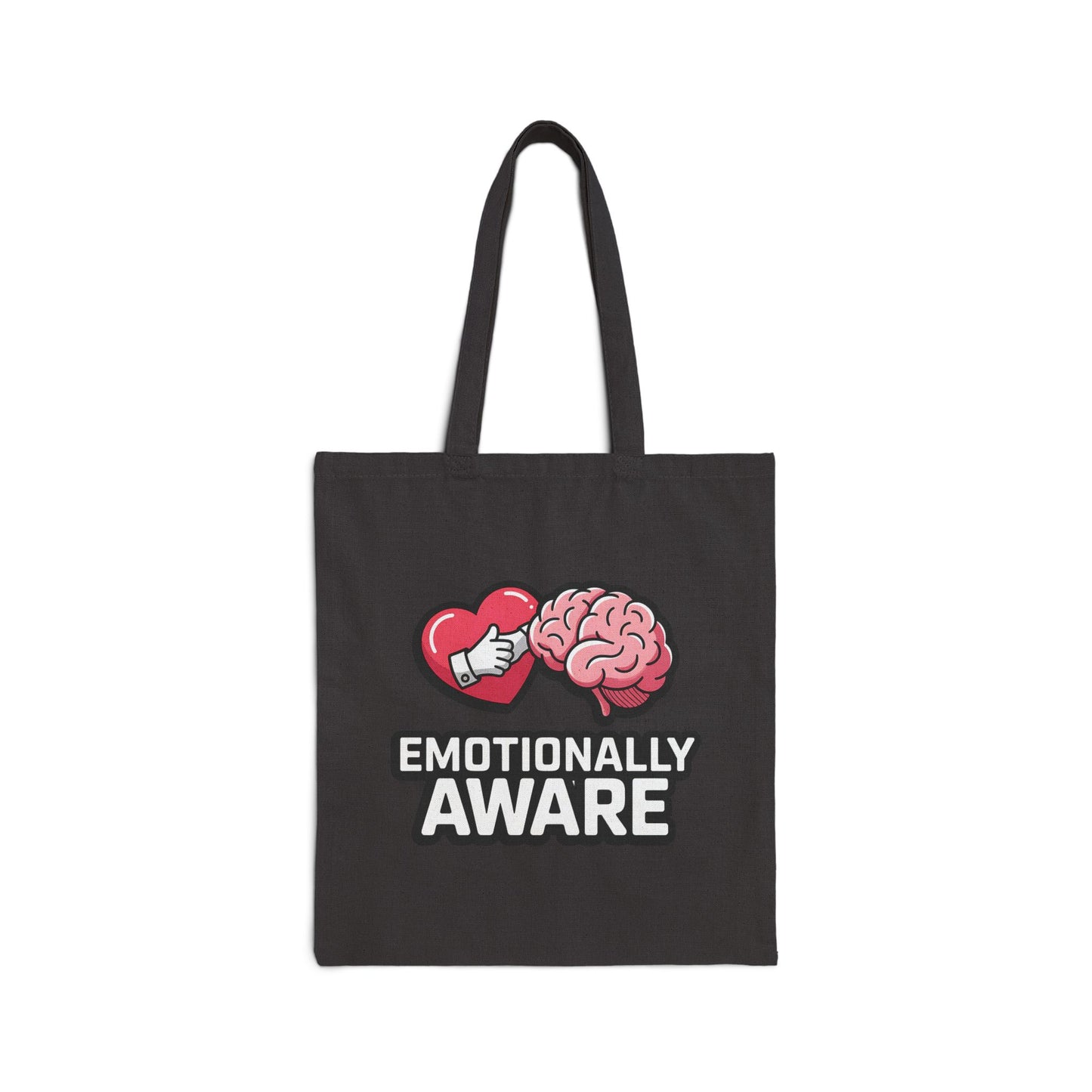 Emotional Awareness Tote Bag, Eco-Friendly Canvas Bag, Self-Care Gift, Awareness Merchandise, Mental Health Advocacy