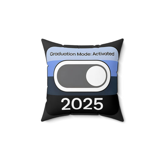 Graduation Mode Pillow - 2025 College Decor