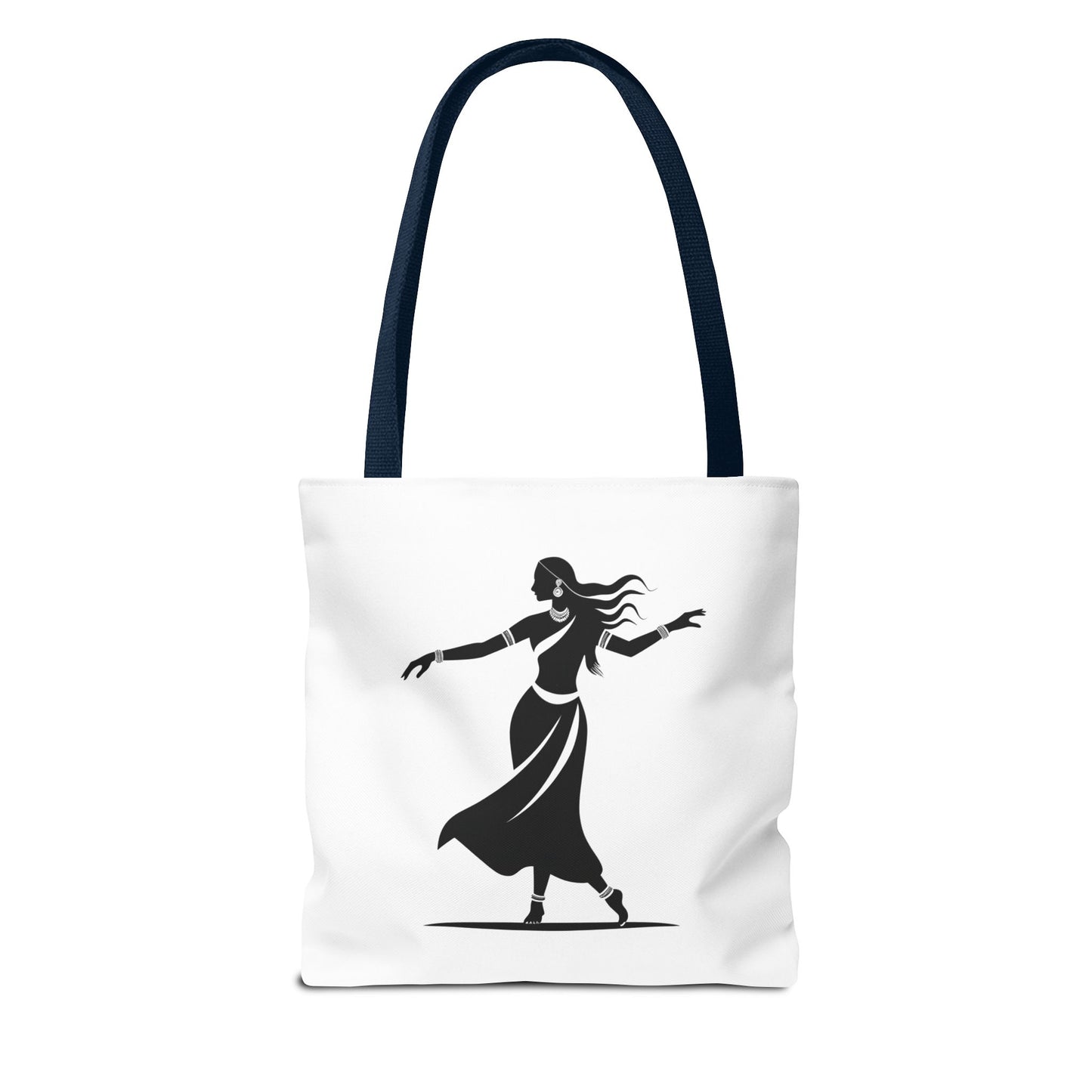 Elegant Dance Tote Bag, Black and White Art, Boho Style Bag, Gift for Dancers, Eco-Friendly Shopping Bag, Stylish Travel Accessory