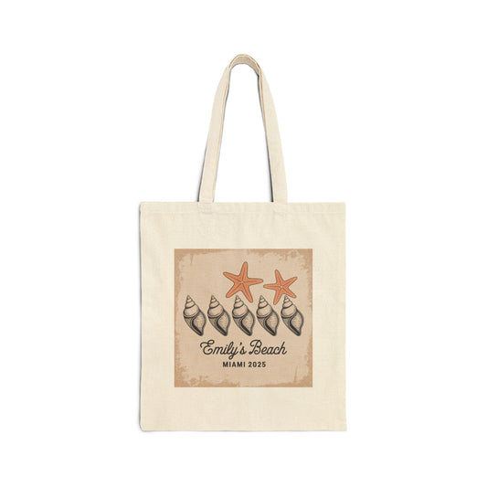 Beach-Themed Personalized Tote Bag, Summer Accessory, Eco-Friendly Gift, Custom Beach Bag for Vacation, Fun Day Out