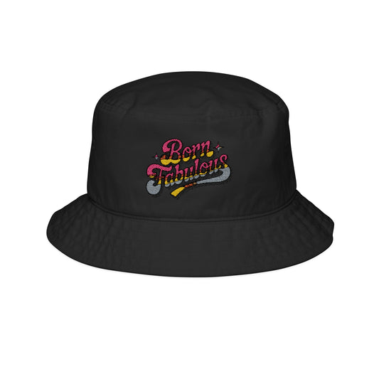 Fabulous Embroidered Bucket Hat | Trendy Unisex Accessory, Summer Fashion, Festival Wear, Gift for Him and Her