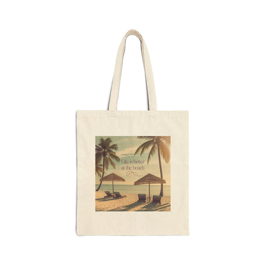 Beach Life Tote Bag | Eco-Friendly Cotton Canvas | Summer Vibes, Vacation Essential, Beach Lover Gift, Reusable Shopping Bag, Beach [...]