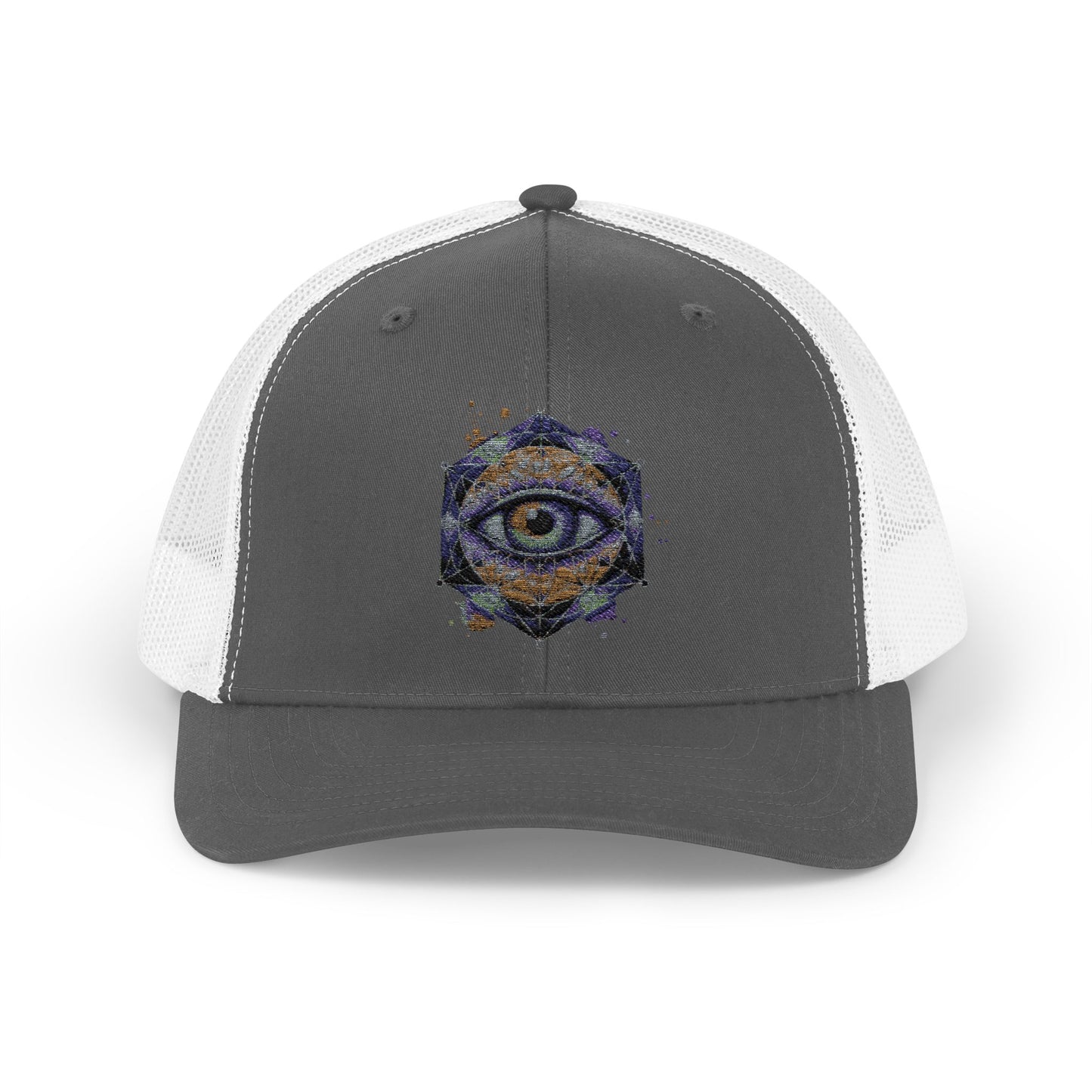 Mystical Eye Snapback Trucker Cap for Spiritual Seekers