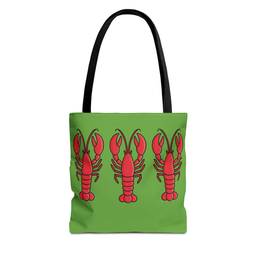 Lobster Print Tote Bag, Beach Bag, Summer Accessory, Gift for Seafood Lovers, Fun Shopping Tote, Lobster Lover Gift