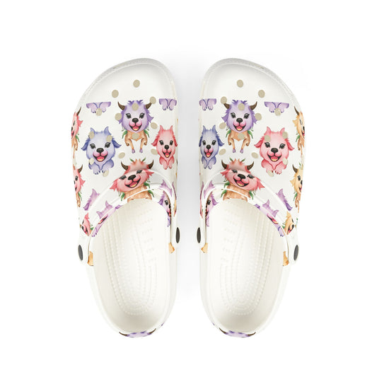 Cute Animal Print EVA Foam Shoes - Perfect for Pet Lovers