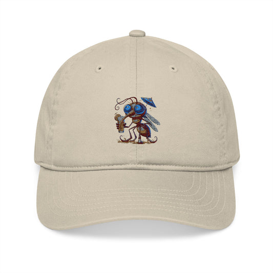 Organic Embroidered Baseball Cap - Casual Accessory, Gift for Him/Her, Summer Fashion, Eco-Friendly, Personal Style
