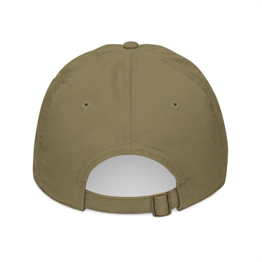 Organic Baseball Cap with Peace of Mind Embroidery, Eco-Friendly Hat, Casual Summer Accessory, Gift for Mindfulness Enthusiasts, [...]