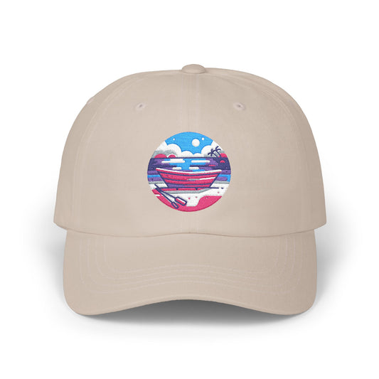 Sky Sunset Classic Dad Cap, Casual Hat, Gift for Dad, Outdoor Accessories, Unisex Cap, Trendy Headwear
