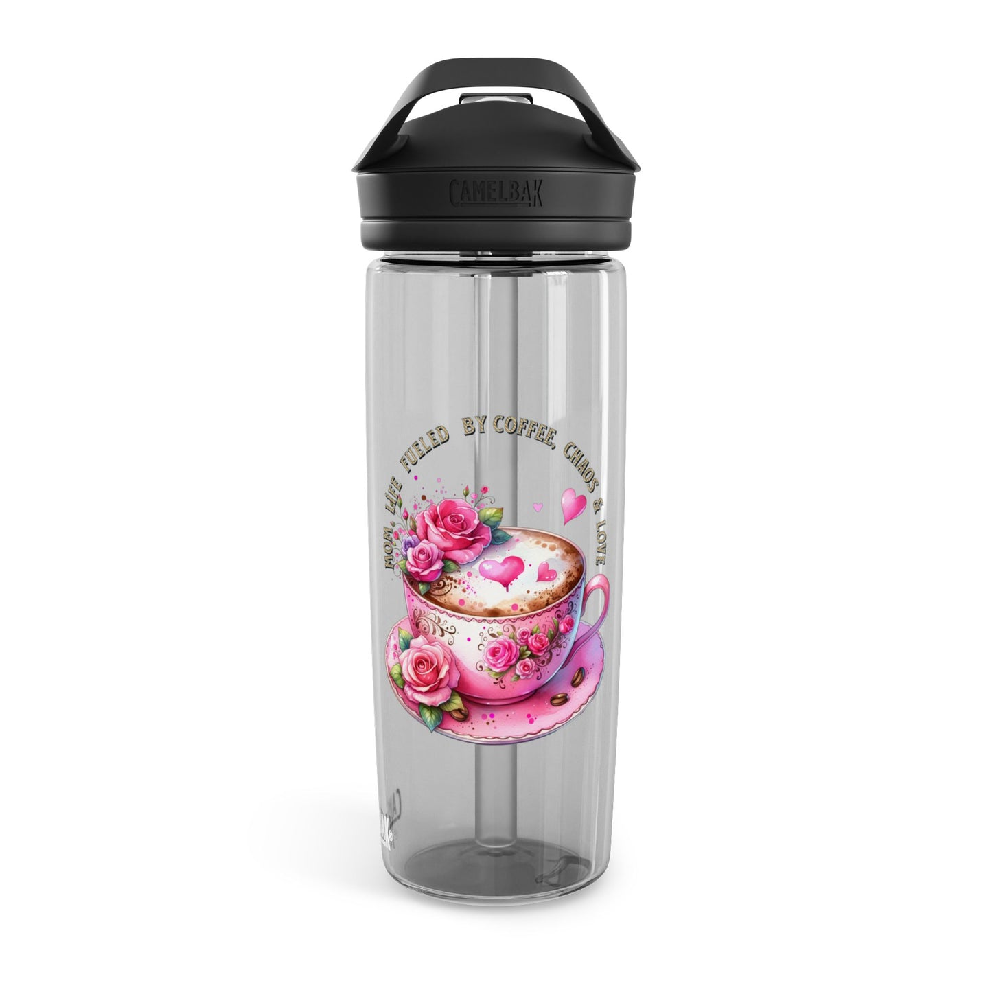 CamelBak Eddy® Floral Coffee Lover Water Bottle - 20oz/25oz with Cute Cup Design