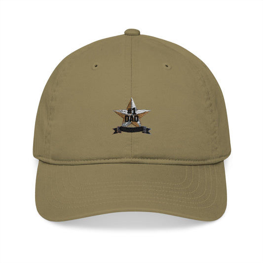Organic Embroidered Baseball Cap, Custom Logo Hat, Gift for Him, Casual Style, Outdoor Activities, Eco-Friendly Accessory