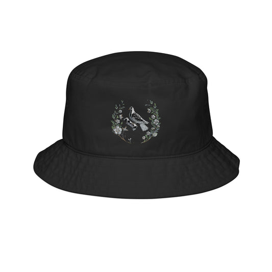 Floral Embroidered Bucket Hat | Trendy Sun Protection | Perfect for Summer Outings, Festivals, Beach Days, Outdoor Adventures