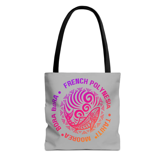 Tote Bag featuring Polynesian Design - Beach Accessory, Eco-Friendly Gift, Travel Companion, Boho Chic, Summer Vibes