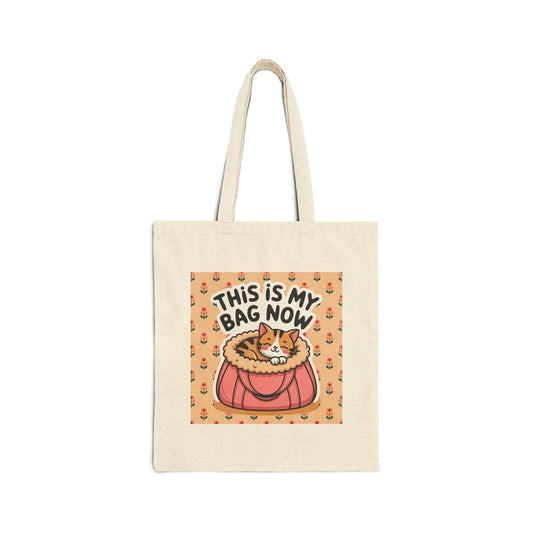 Cute Cat Tote Bag, Pet Lover Gift, Eco-Friendly Shopping Bag, Casual Everyday Use, Funny Gift for Cat Owners