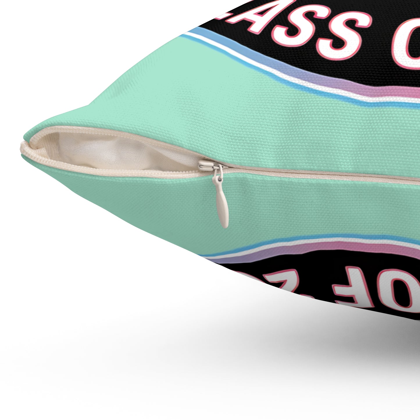 Graduation Celebration Pillow - Glow Up Complete Class of 2025
