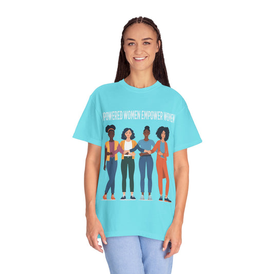 Empowered Women T-Shirt | Unisex Cotton Tee, Feminist Apparel, Gift for Her, Women's Support, Motivational Shirt