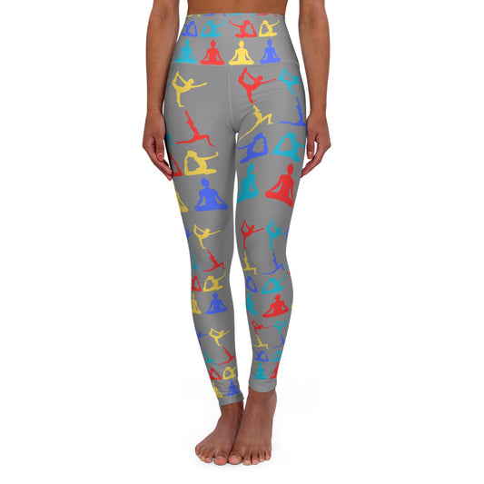 Vibrant High Waisted Yoga Leggings - Perfect for Active Lifestyles & Yoga Enthusiasts