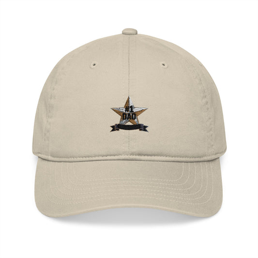 Organic Embroidered Baseball Cap, Custom Logo Hat, Gift for Him, Casual Style, Outdoor Activities, Eco-Friendly Accessory