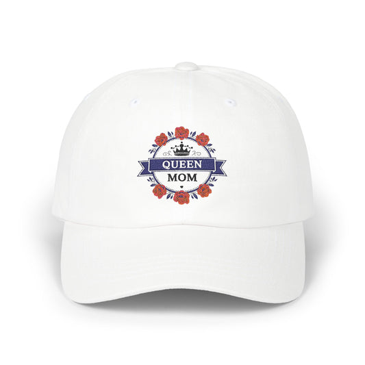 Queen Mom Classic Dad Cap - Stylish Adjustable Hat for Mothers