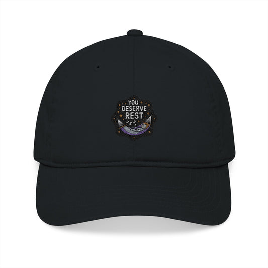 Embroidered Organic Baseball Cap - Sustainable Style, Personalized Gift, Eco-Friendly Hat, Casual Outdoor Accessory, Unique Fashion [...]