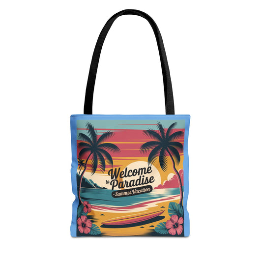Tote Bag, Beach Tote, Vacation Bag, Summer Accessory, Eco-Friendly Bag, Travel Companion