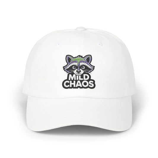 Mild Chaos Dad Cap, Casual Hat for Everyday Wear, Adjustable Cap for Dads, Gift for Father's Day, Unique Summer Accessory