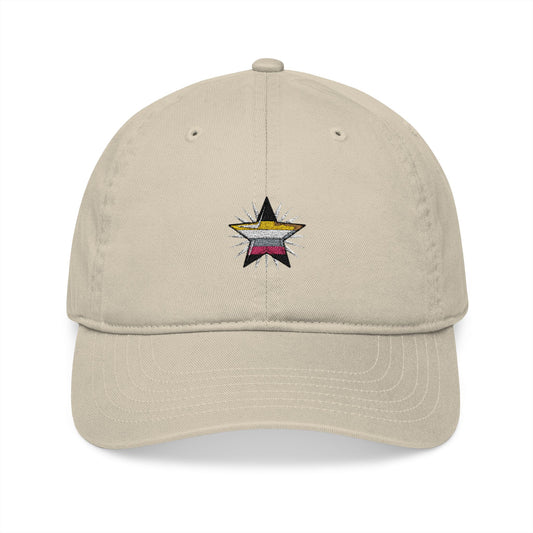 Organic Embroidered Baseball Cap, Casual Style Hat for Outdoor Events, Gift for Sports Lovers, Summer Fashion Accessory