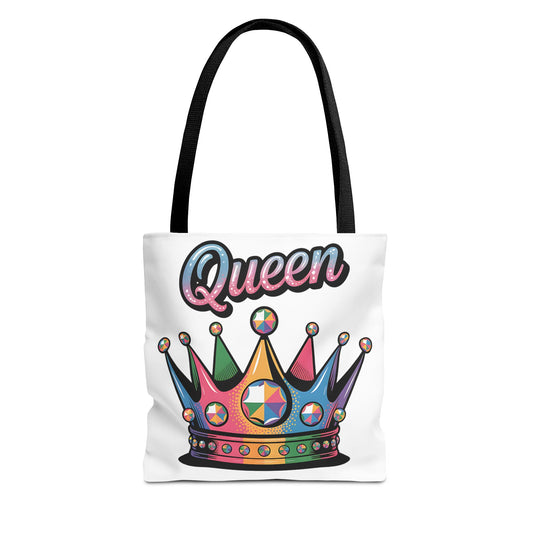 Queen Crown Tote Bag - Stylish and Fun Accessory for Empowered Women