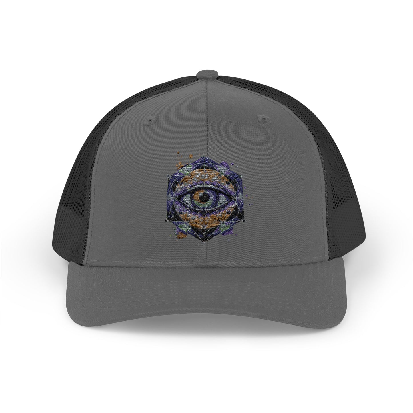 Mystical Eye Snapback Trucker Cap for Spiritual Seekers