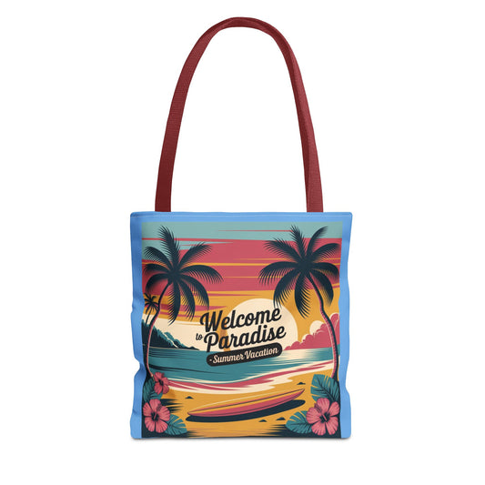 Tote Bag, Beach Tote, Vacation Bag, Summer Accessory, Eco-Friendly Bag, Travel Companion