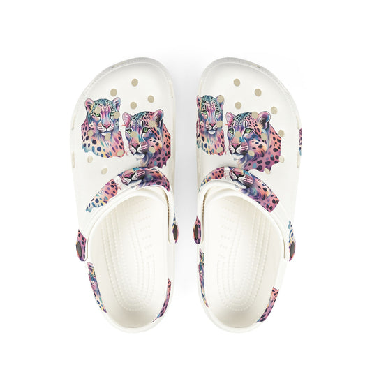 Wild Leopard EVA Foam Shoes - Stylish & Comfortable Summer Clogs
