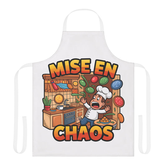 Mise en Chaos Apron - Fun Kitchen Gift for Home Chefs