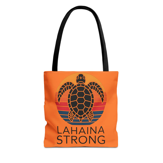 Tote Bag with Lahaina Strong Design, Eco-Friendly Bag, Beach Tote, Vacation Carryall, Sustainable Gift