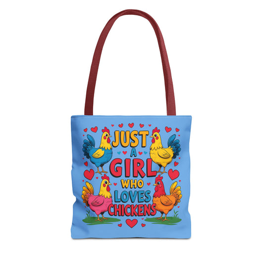 Charming Chicken Lover Tote Bag - Perfect for Animal Lovers, Farm Themed Gifts, Eco-Friendly Shopping, Cute Accessories, Vintage Style